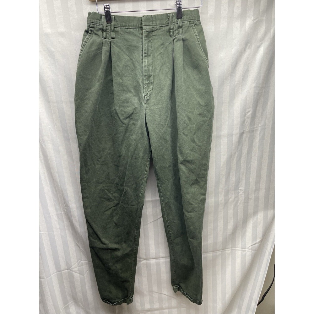 Chic Schooners Pants olive green Size 11 Tall Chino Womans